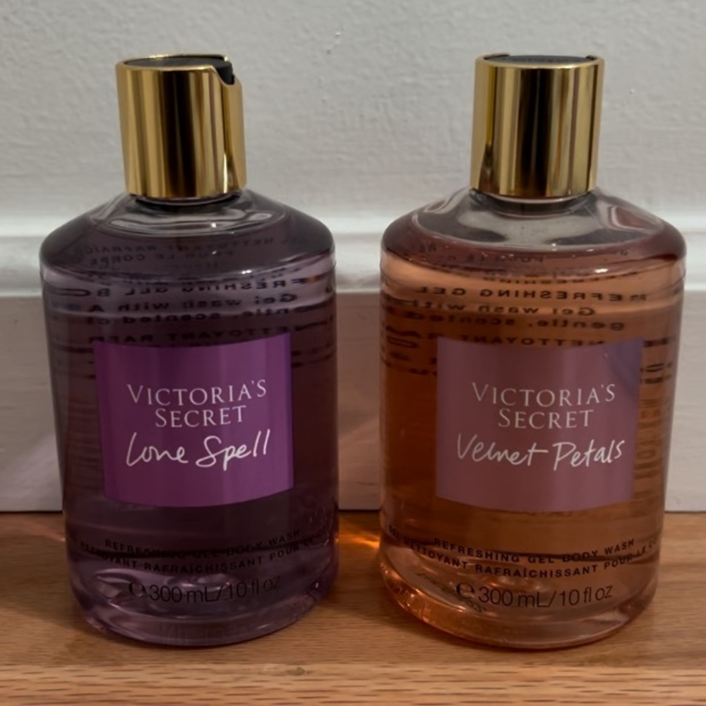 Victoria’s Secret Love Spell & Velvet Petal duo 10 fl oz each